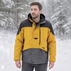 Vintage Cornice 90s Ski Snowboarding Moto Jacket Retro Colorblock Winter M